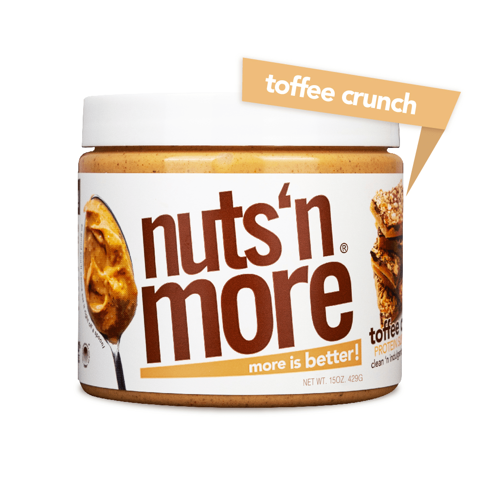 Nuts 'N More Spreads - 15oz Jar Toffee Crunch | Anthem Supplements Canada