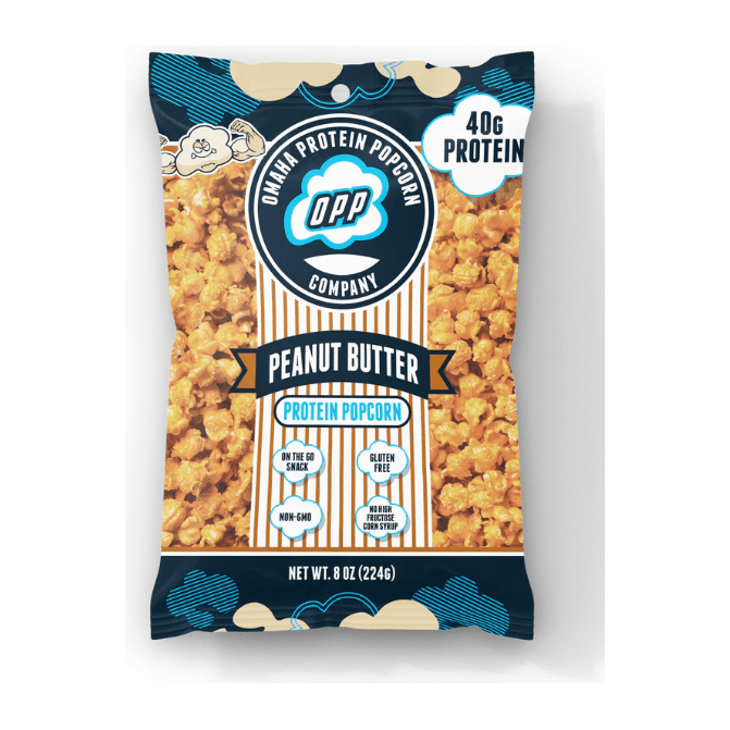 Omaha Protein Popcorn Peanut Butter | Anthem Supplements Canada