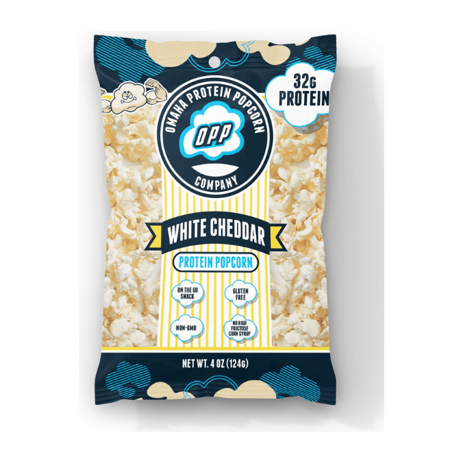 Omaha Protein Popcorn White Cheddar | Anthem Supplements Canada