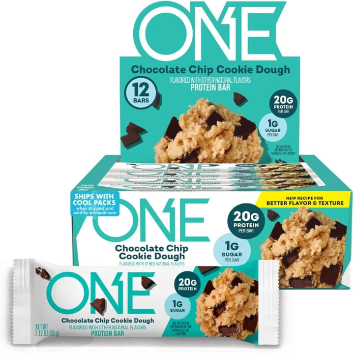 ONE Protein Bar Chocolate Chip Cookie Dough | Anthem Supplements Canada