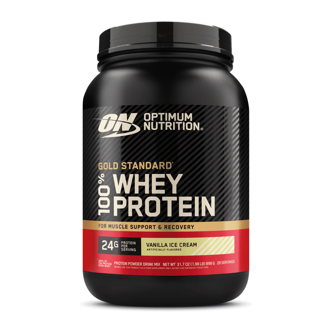 Optimum Nutrition ON Gold Standard 100% Whey Vanilla Ice Cream | Anthem Supplements Canada