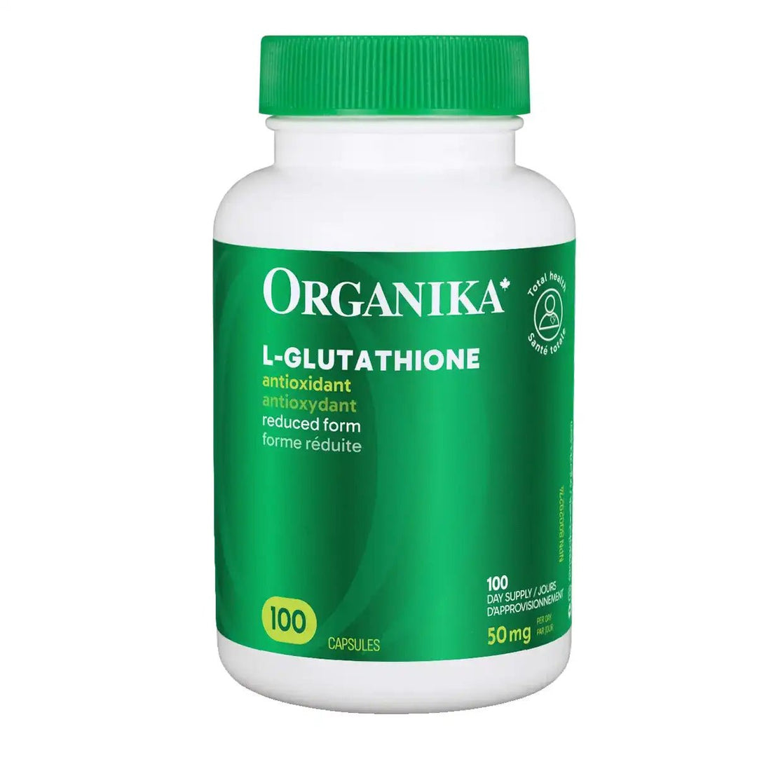 Organika L - Glutathione 50mg 50 Capsules | Anthem Supplements Canada