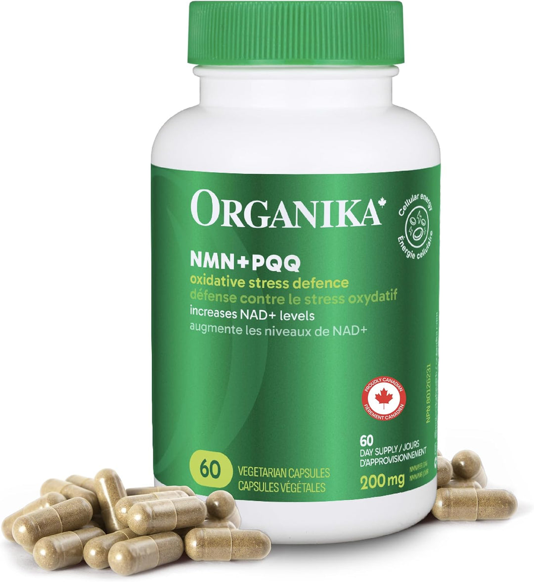Organika NMN + PQQ 60 Vcaps | Anthem Supplements Canada