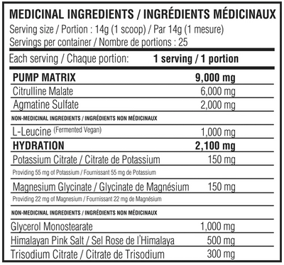 Supplement Label