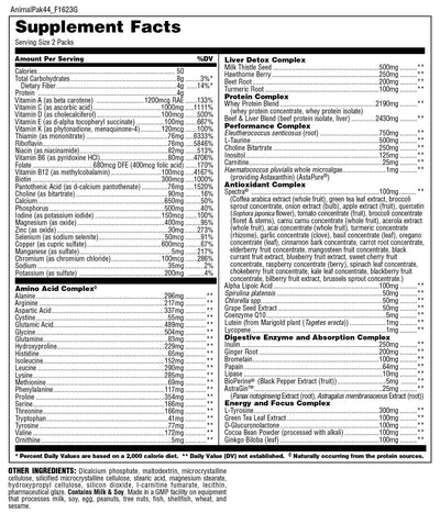 Supplement Label