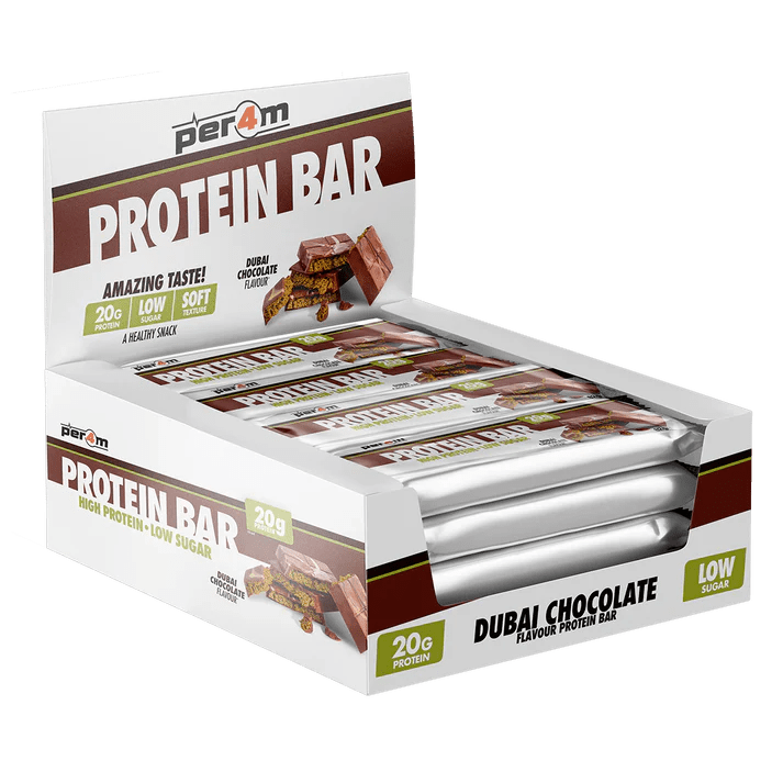 PER4M Protein Bars Dubai Chocolate | Anthem Supplements Canada