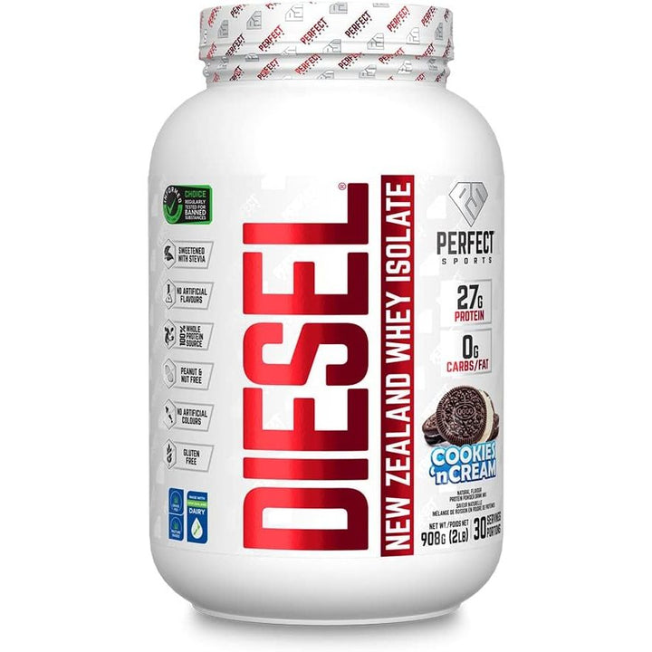 Perfect Sports DIESEL New Zealand Whey Protein Isolate 2lb | Anthem Supplements Canada
