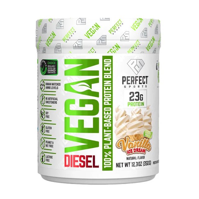 Perfect Sports DIESEL Vegan 100% Plant - Based Protein Powder 350g | Anthem Supplements Canada