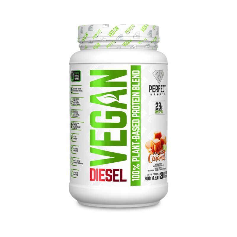 Perfect Sports DIESEL Vegan 100% Plant - Based Protein Powder 700g | Anthem Supplements Canada
