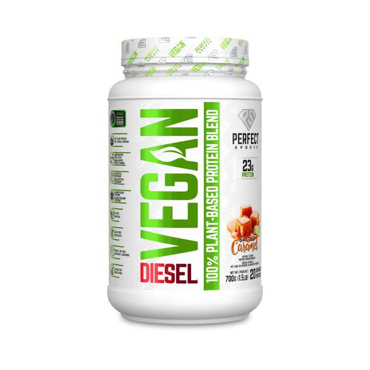 Perfect Sports DIESEL Vegan 100% Plant - Based Protein Powder 700g | Anthem Supplements Canada