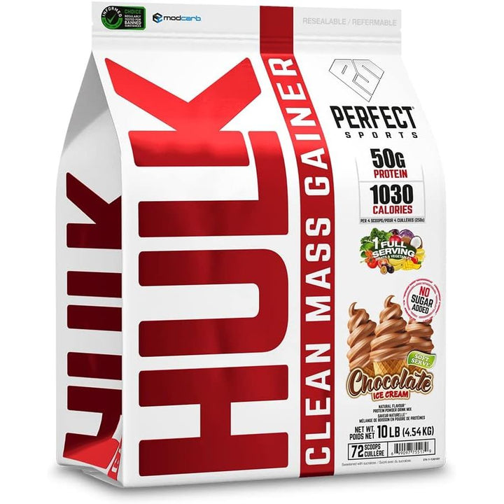Perfect Sports HULK Clean Mass Gainer 10lb | Anthem Supplements Canada