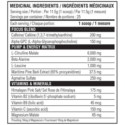 Supplement Label