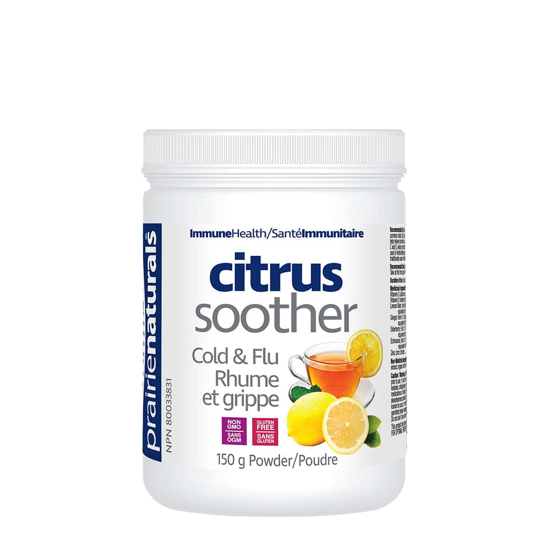 Prairie Naturals Citrus Soother Powder 150g | Anthem Supplements Canada