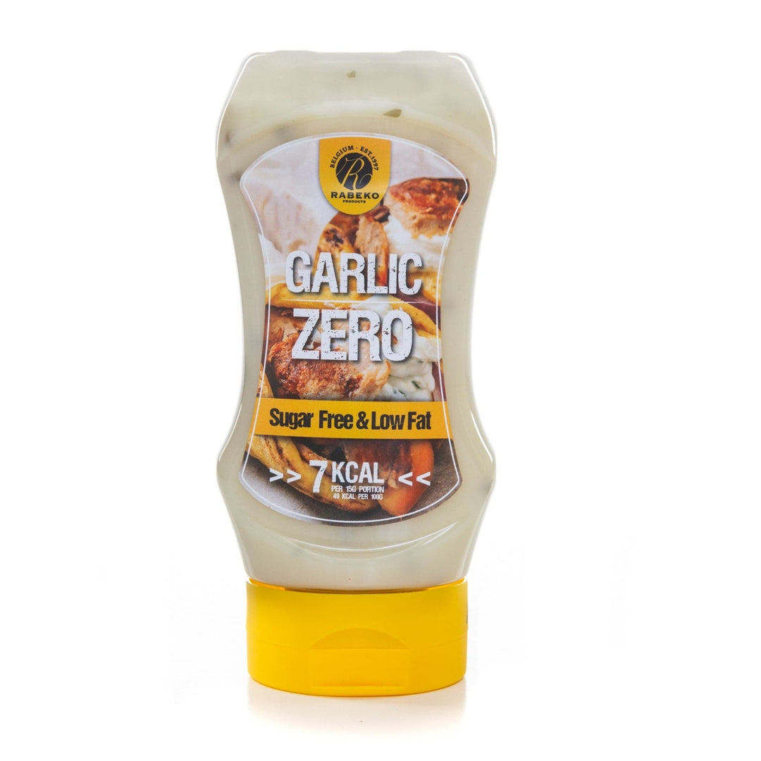 Rabeko Zero Sauces 350ml Garlic | Anthem Supplements Canada