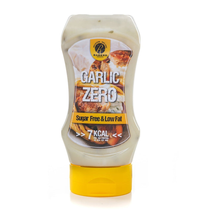 Rabeko Zero Sauces 350ml Garlic | Anthem Supplements Canada
