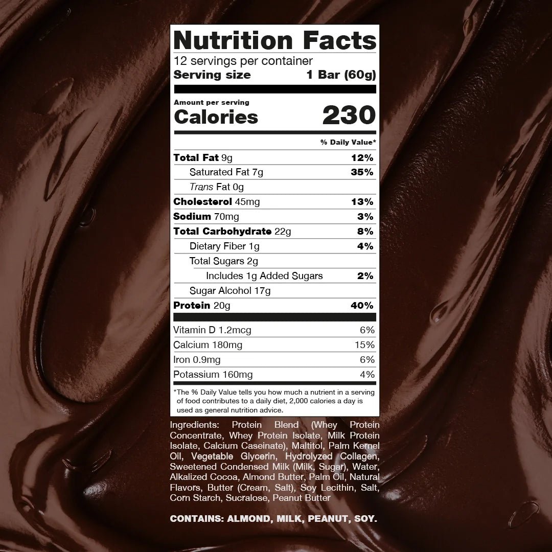 Raw Nutrition Protein Bar Salted Caramel Pretzel | Anthem Supplements Canada
