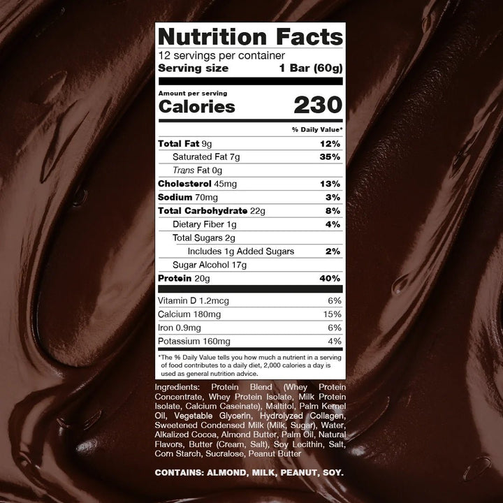 Raw Nutrition Protein Bar Salted Caramel Pretzel | Anthem Supplements Canada