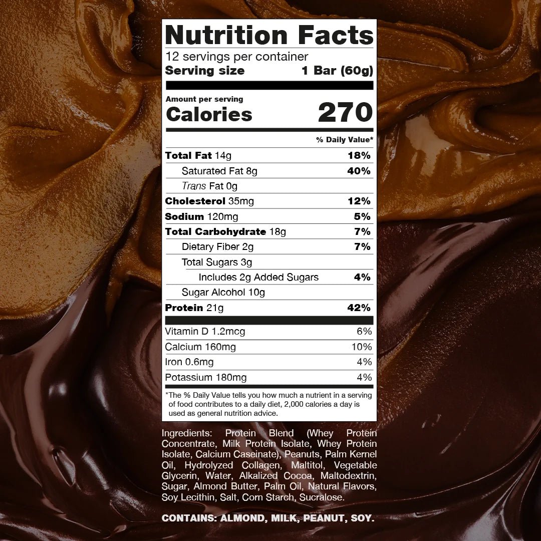 Raw Nutrition Protein Bar Salted Caramel Pretzel | Anthem Supplements Canada