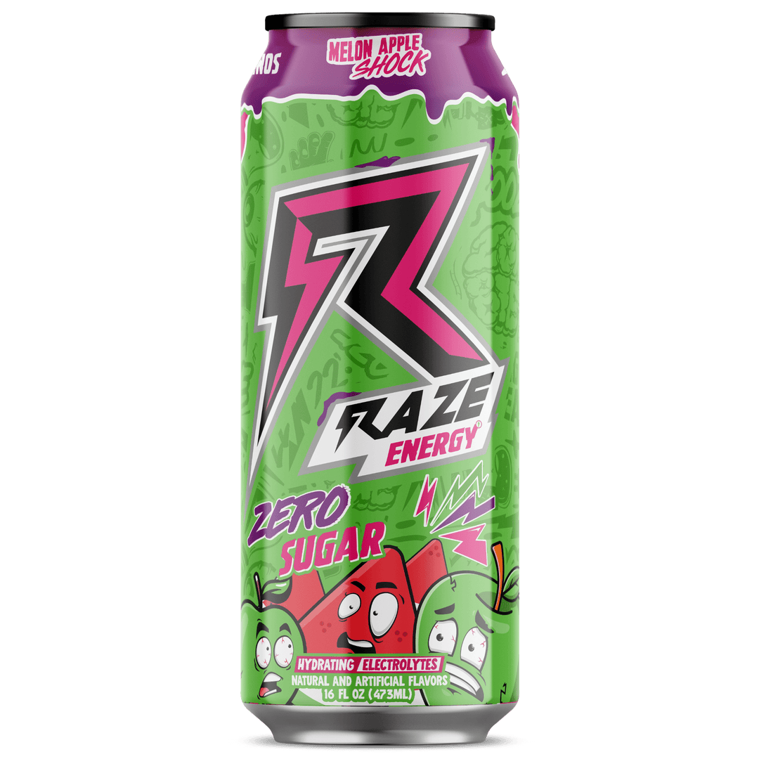 Raze Energy Drink Melon Apple Shock | Anthem Supplements Canada