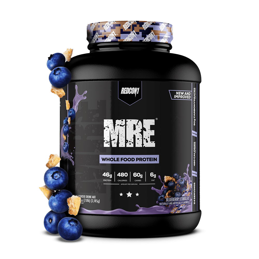 Redcon1 MRE Whole Food Protein - 7.15 lbs Blueberry Cobbler | Anthem Supplements Canada