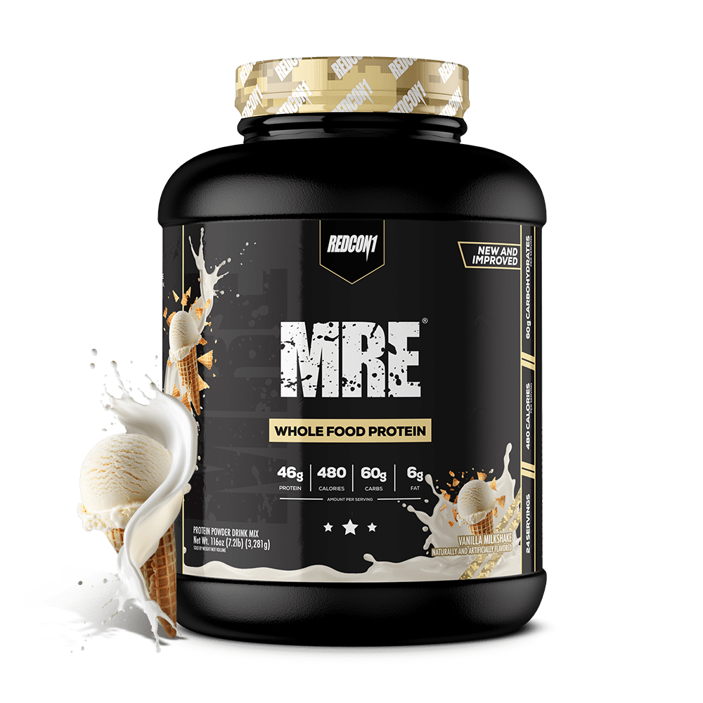 Redcon1 MRE Whole Food Protein - 7.15 lbs Vanilla Milkshake | Anthem Supplements Canada