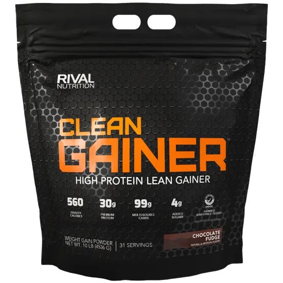 Rival Nutrition Clean Gainer Chocolate Fudge | Anthem Supplements Canada