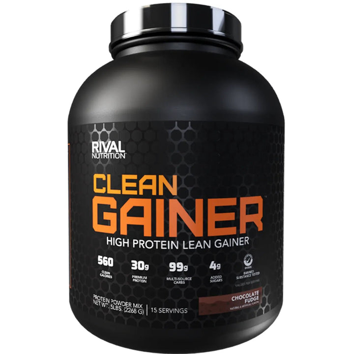 Rival Nutrition Clean Gainer Chocolate Fudge | Anthem Supplements Canada