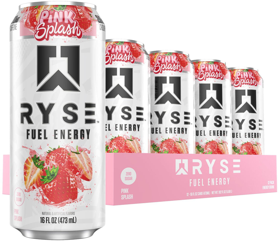 Ryse Fuel Energy Drink Pink Splash | Anthem Supplements Canada