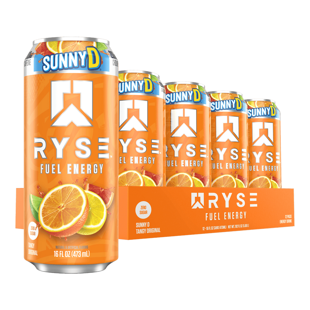 Ryse Fuel Energy Drink RTD - 473mL SunnyD | Anthem Supplements Canada