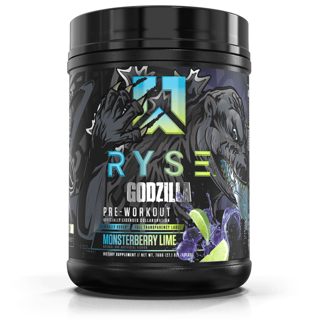 Ryse Godzilla - 40 Servings Monsterberry Lime | Anthem Supplements Canada