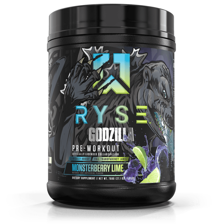 Ryse Godzilla - 40 Servings Monsterberry Lime | Anthem Supplements Canada