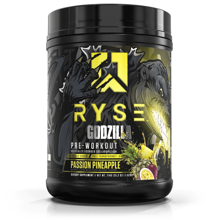 Ryse Godzilla - 40 Servings Passion Pineapple | Anthem Supplements Canada