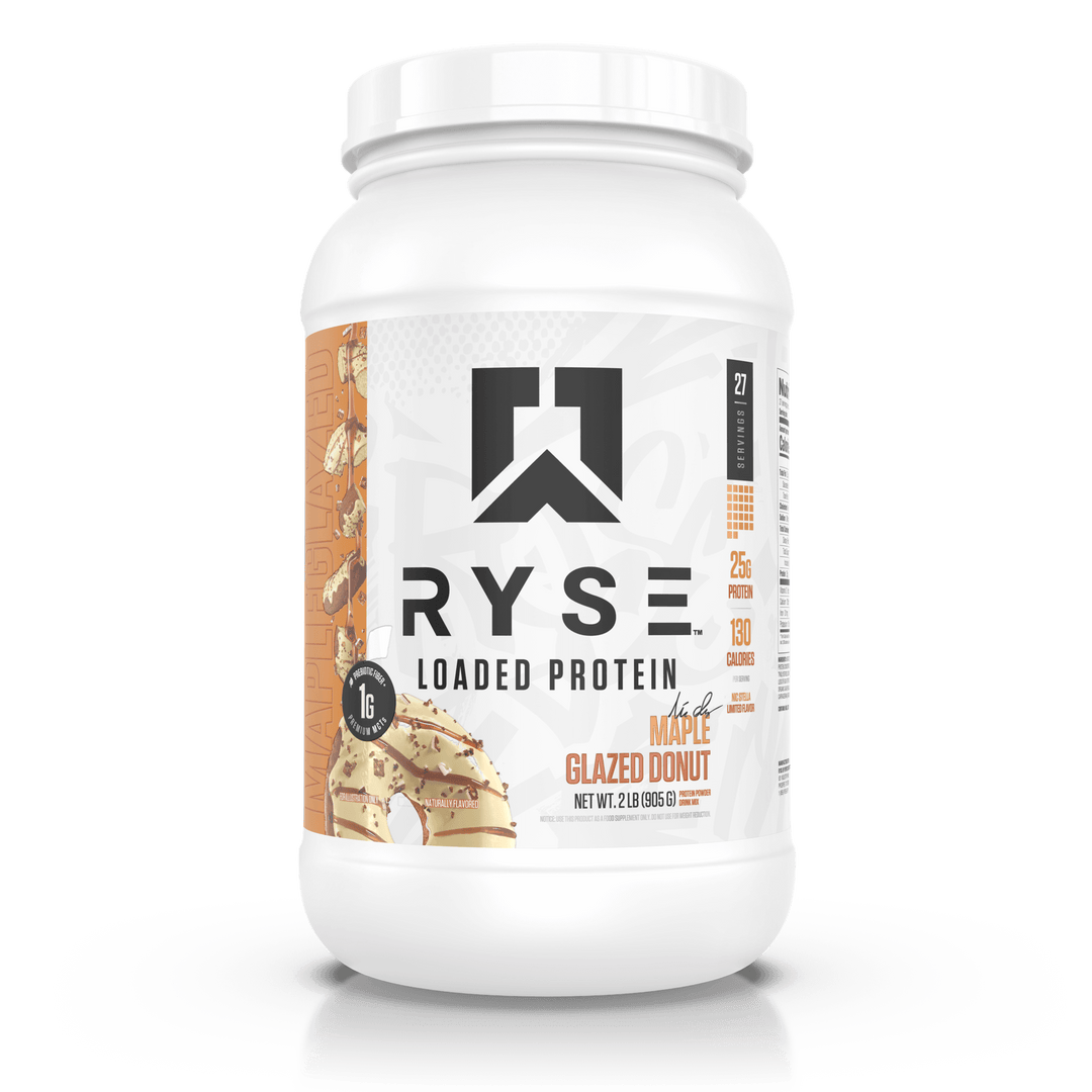 Ryse Loaded Protein - 27 Servings Maple Glazed Donut | Anthem Supplements Canada