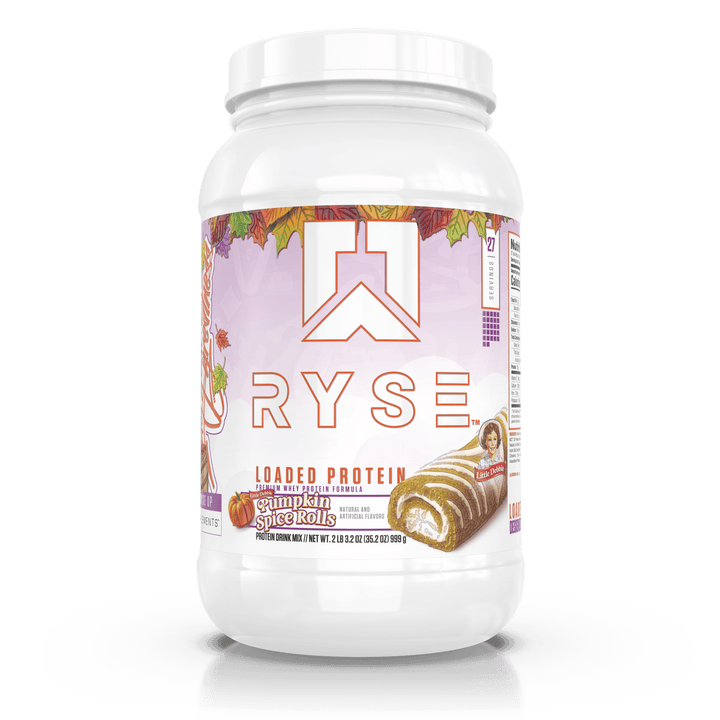 Ryse Loaded Protein - 27 Servings Pumpkin Spice Rolls | Anthem Supplements Canada