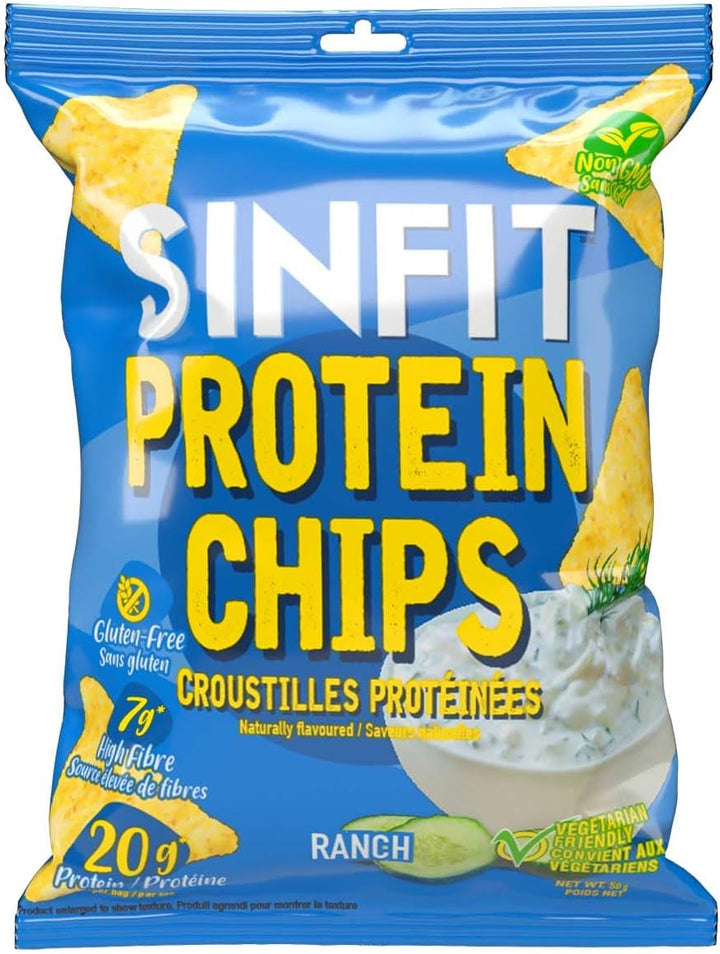 SinFit Protein Chips Ranch | Anthem Supplements Canada