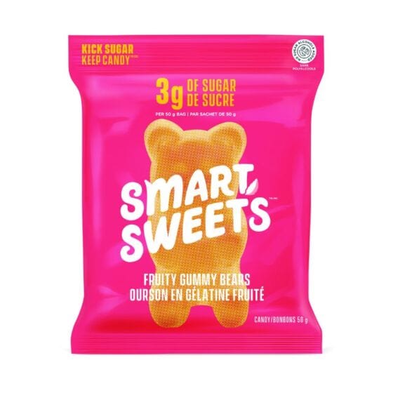 SmartSweets Fruity Gummy Bears | Anthem Supplements Canada