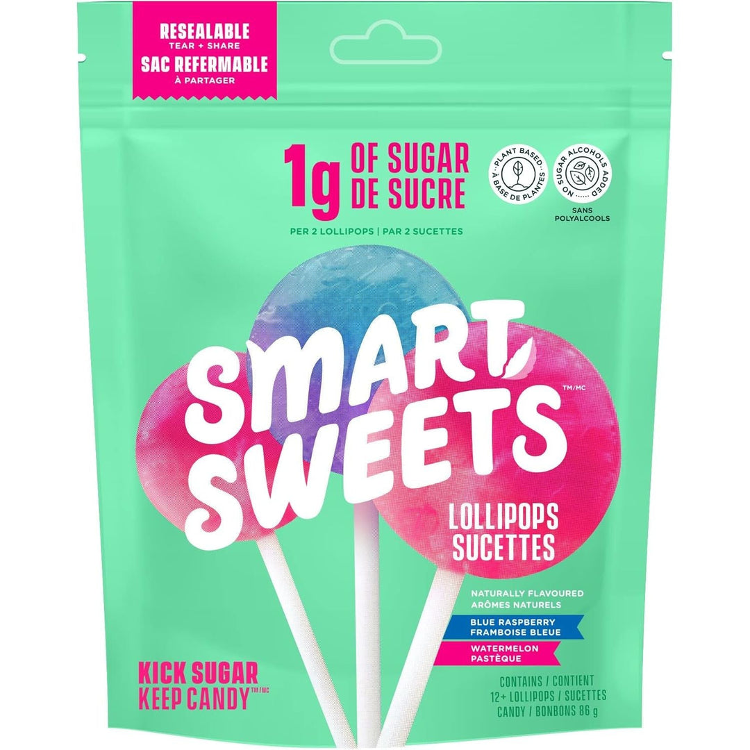 SmartSweets Lollipops | Anthem Supplements Canada