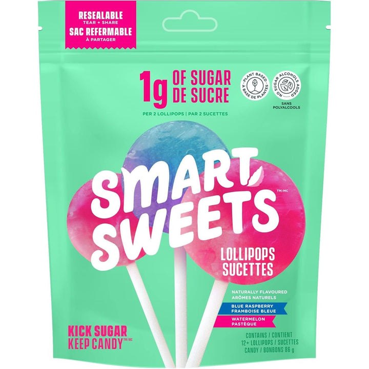 SmartSweets Lollipops | Anthem Supplements Canada