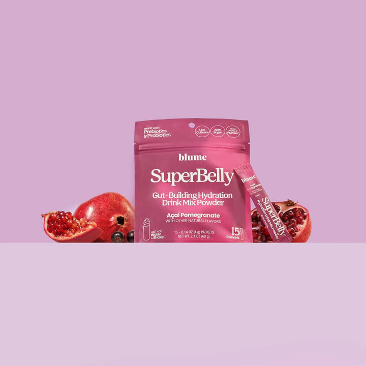 SuperBelly Gut - Building Hydration 60g Lemon Ginger | Anthem Supplements Canada