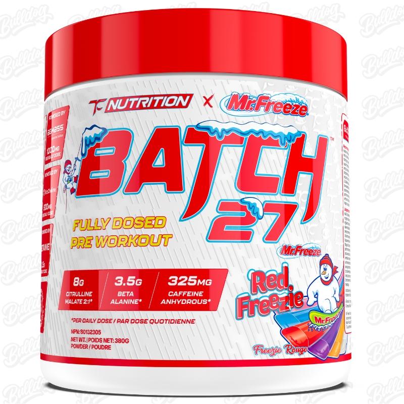 TC Nutrition Batch 27 MrFreeze Red Freezie | Anthem Supplements Canada