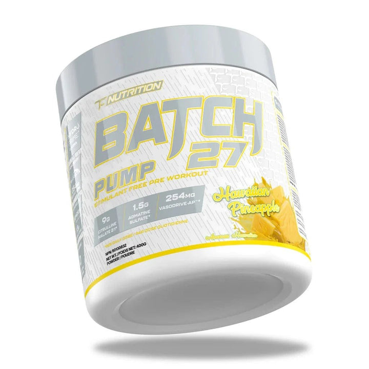 TC Nutrition Batch 27 Stim Free Pump Hawaiian Pineapple | Anthem Supplements Canada