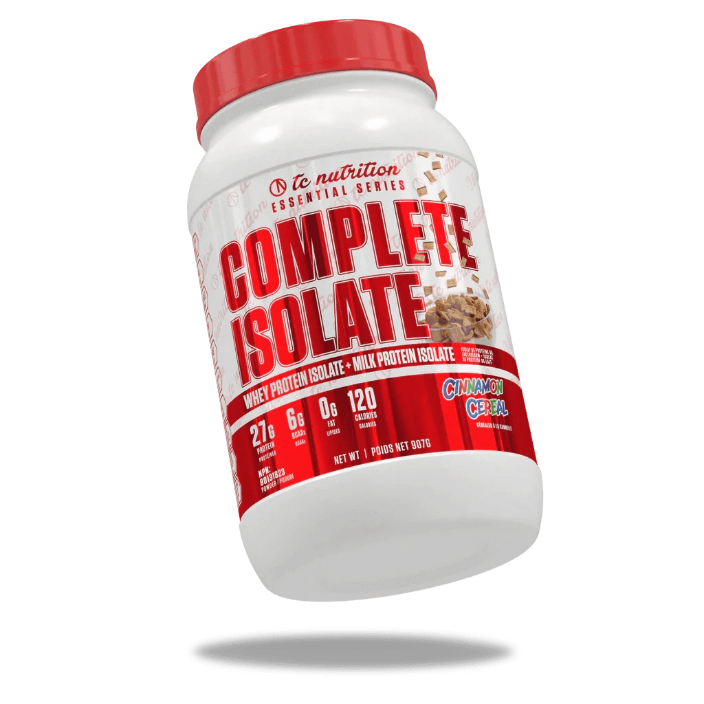 TC Nutrition Complete Isolate 2lbs Cinnamon Cereal | Anthem Supplements Canada