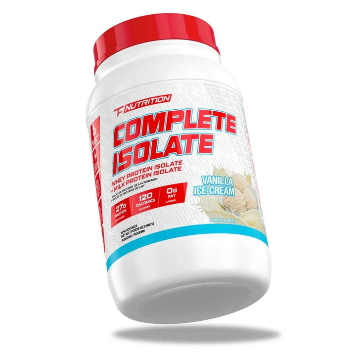 TC Nutrition Complete Isolate 2lbs Vanilla Ice Cream | Anthem Supplements Canada