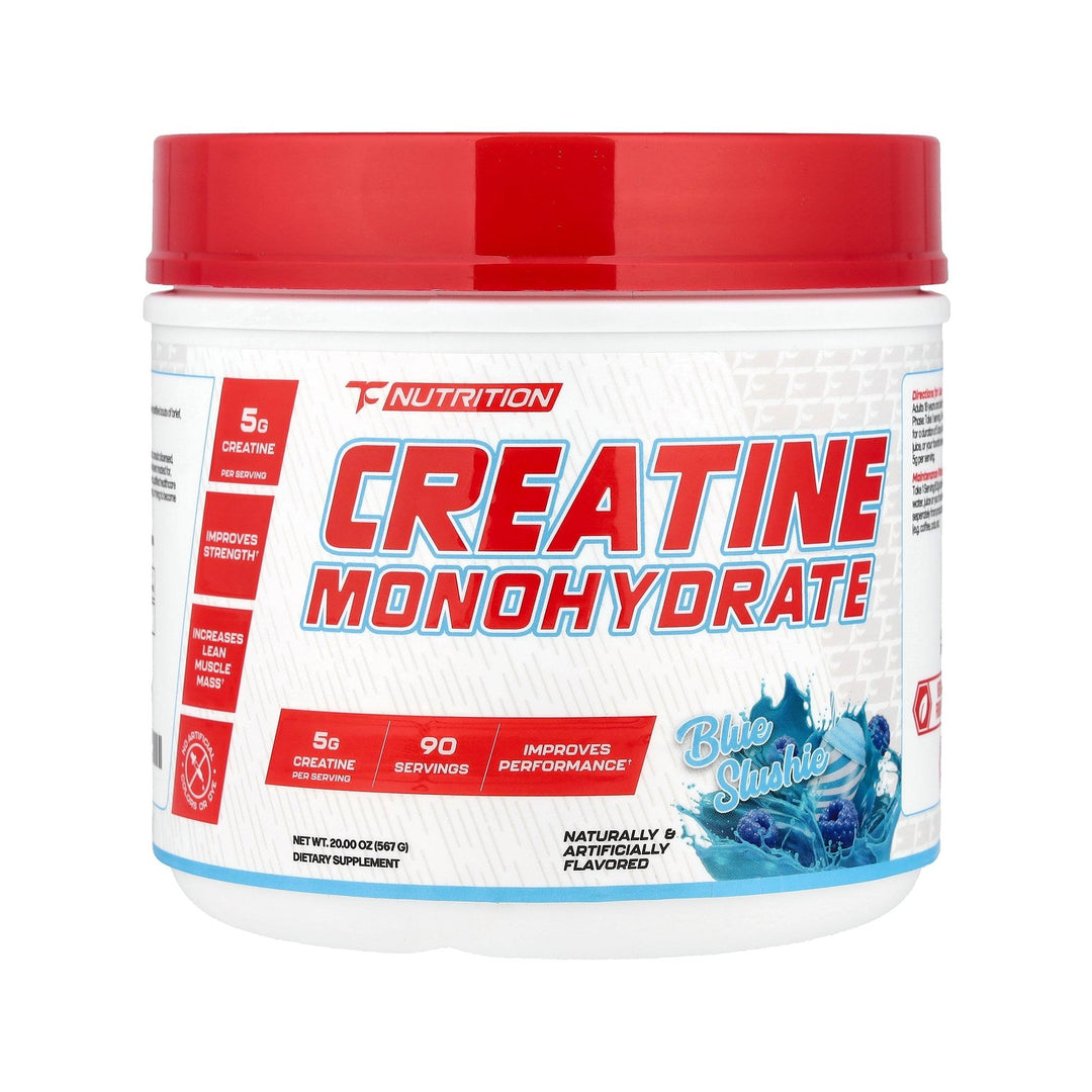 TC Nutrition Creatine Monohydrate Blue Slushie | Anthem Supplements Canada