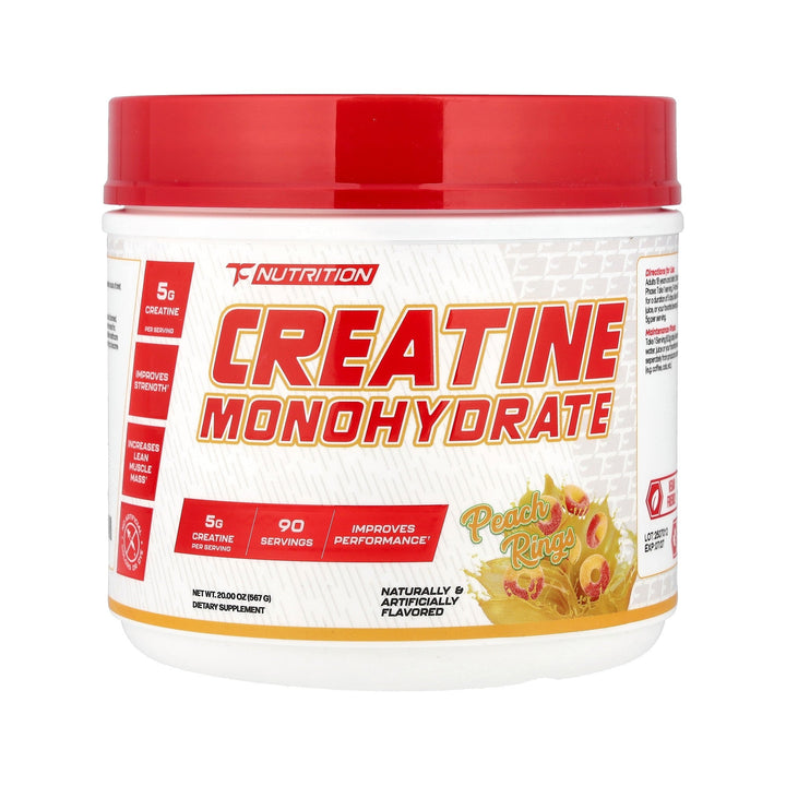 TC Nutrition Creatine Monohydrate Peach Rings | Anthem Supplements Canada