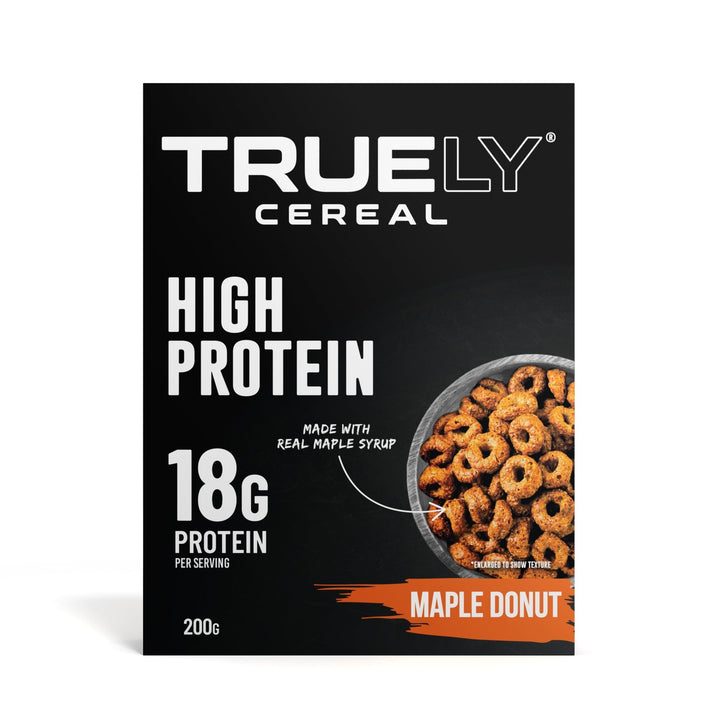 Truely Protein Cereal - 198g Maple Donut | Anthem Supplements Canada