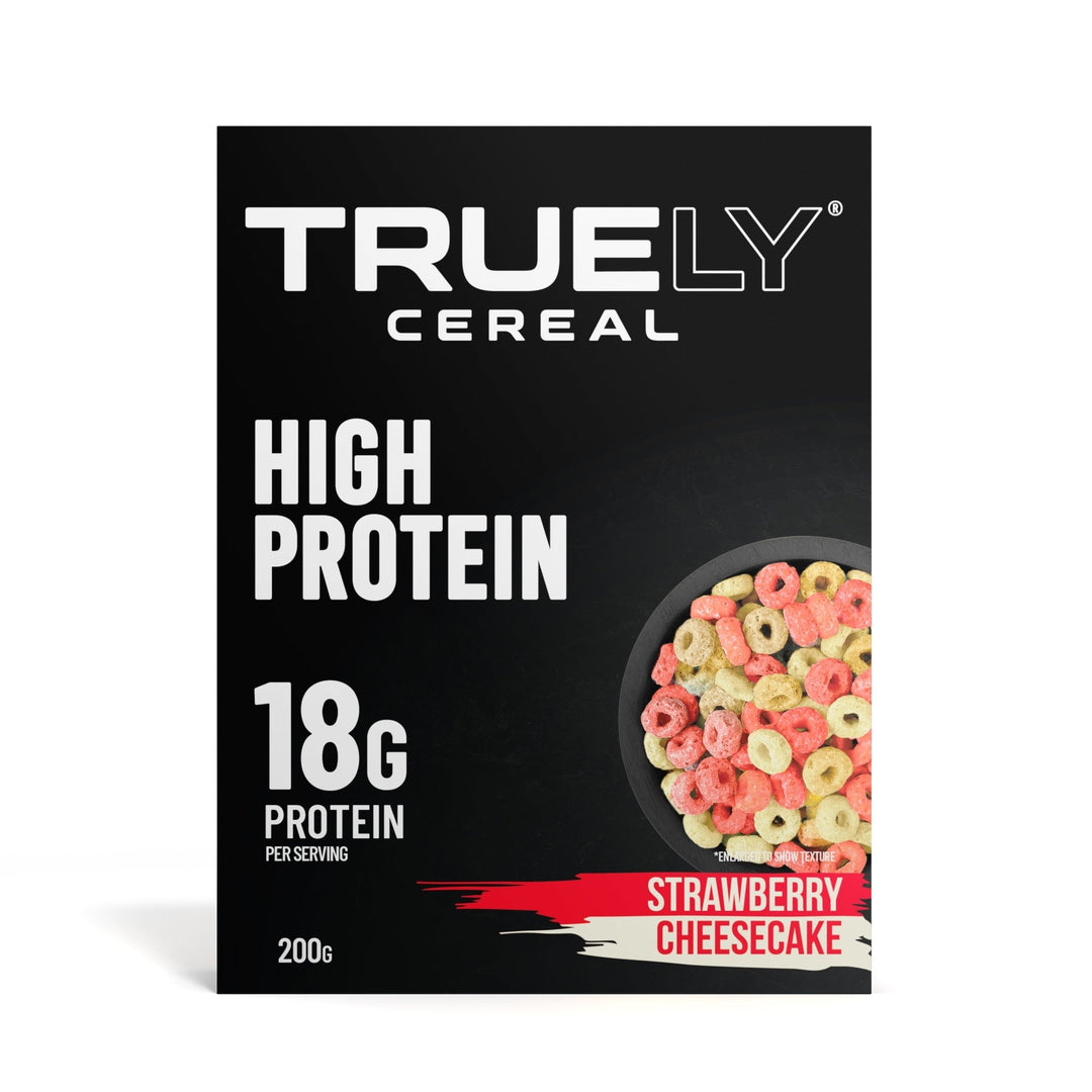 Truely Protein Cereal - 198g Strawberry Cheesecake | Anthem Supplements Canada