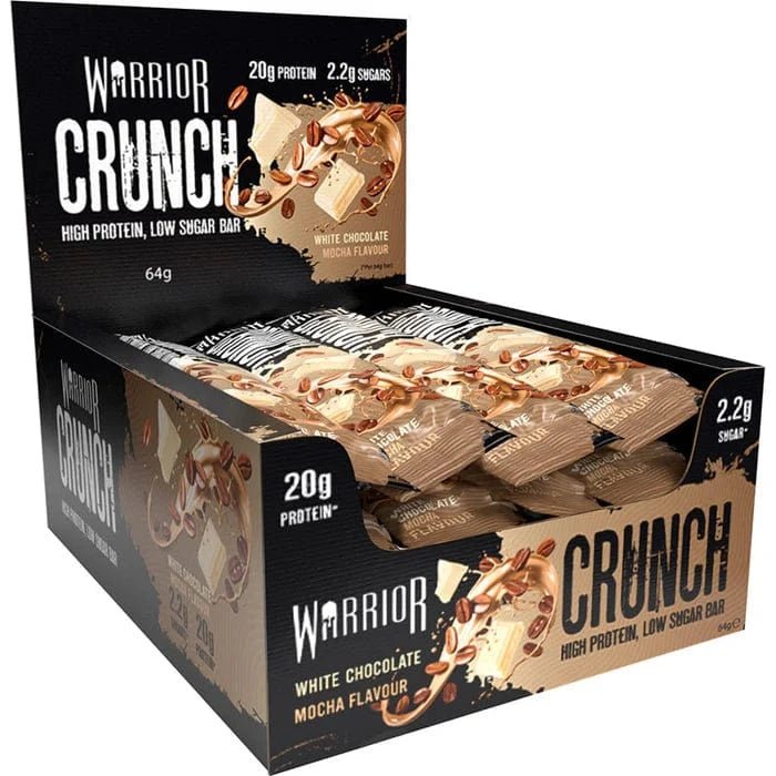 Warrior Crunch Bar White Chocolate Mocha | Anthem Supplements Canada